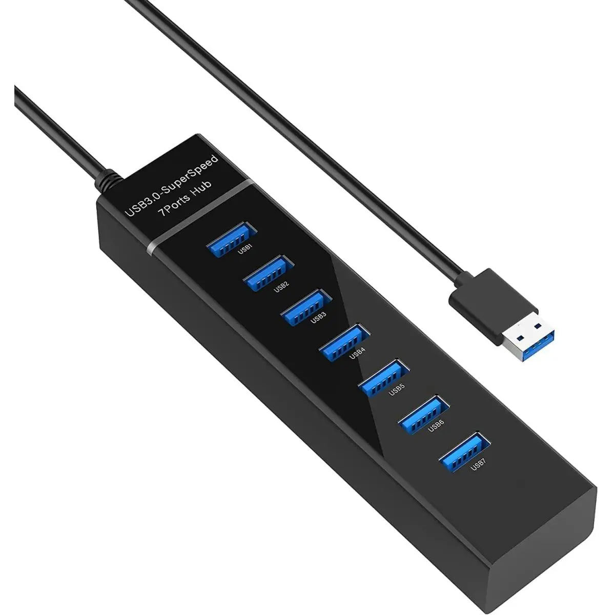 Haing Hi U701 Usb 3.0 7 Port Hub 5gbps