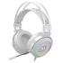 Redragon H320 Lamia 7.1 Surround Sound Volume Control Noise Cancelling Rgb Light W/ Stand White Redragon H320 Lamia 7.1 Surround Sound Volume Control Noise Cancelling Rgb Light W/ Stand White