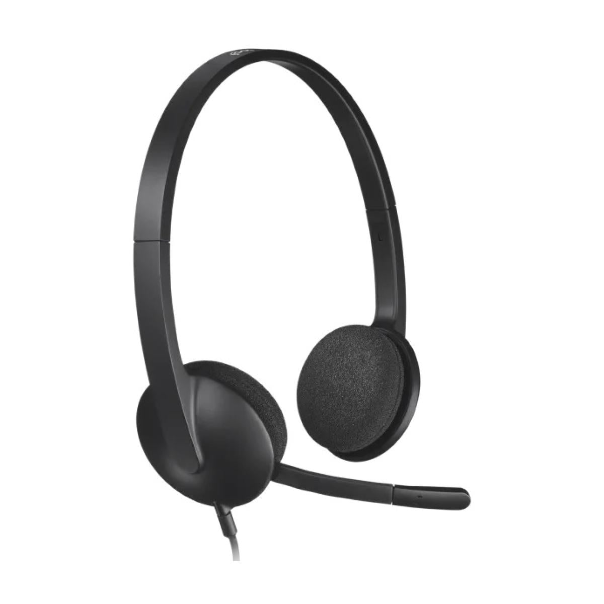 Logitech USB Headset H340, Stereo, USB Headset for Windows & Mac Logitech USB Headset H340, Stereo, USB Headset for Windows & Mac