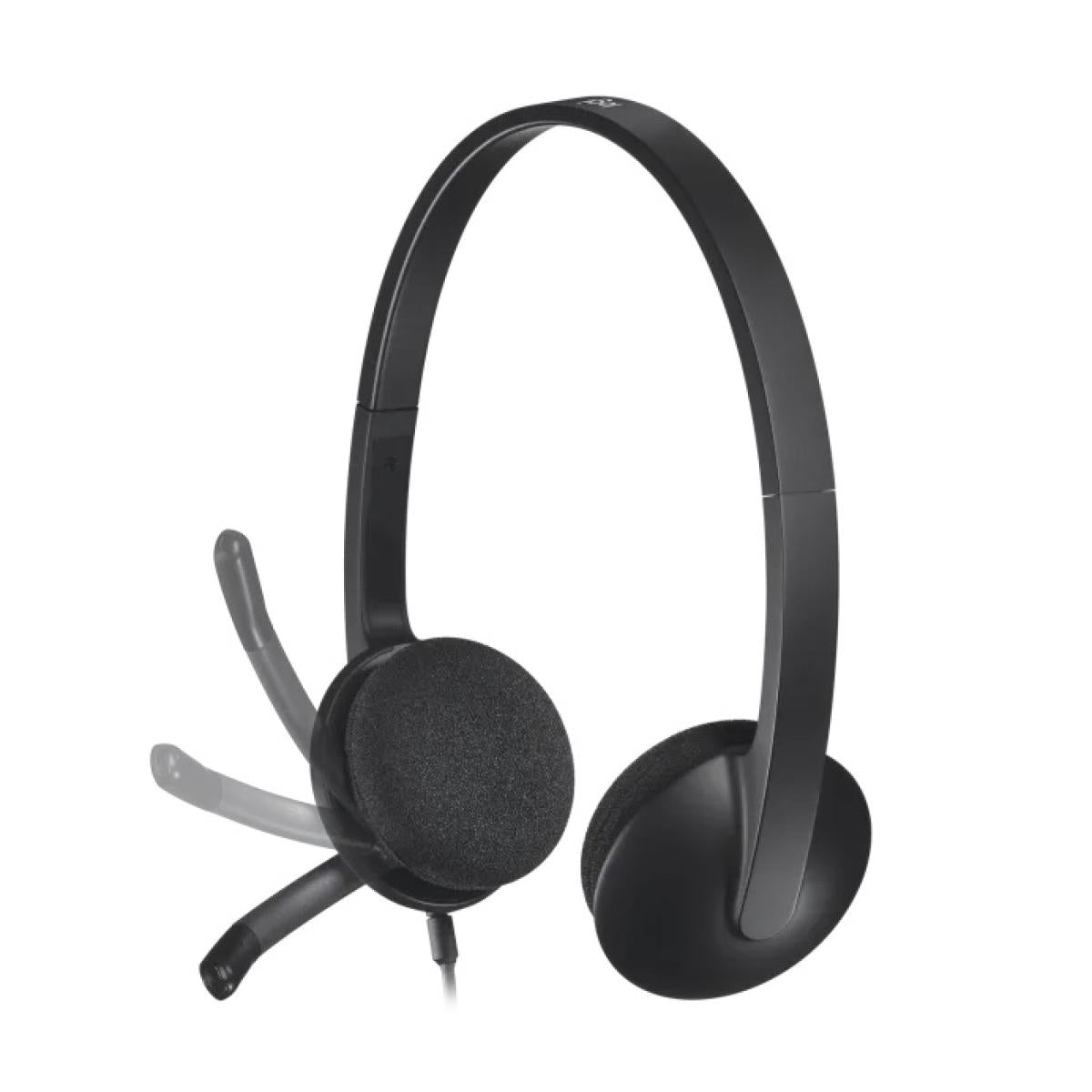 Logitech USB Headset H340, Stereo, USB Headset for Windows & Mac Logitech USB Headset H340, Stereo, USB Headset for Windows & Mac