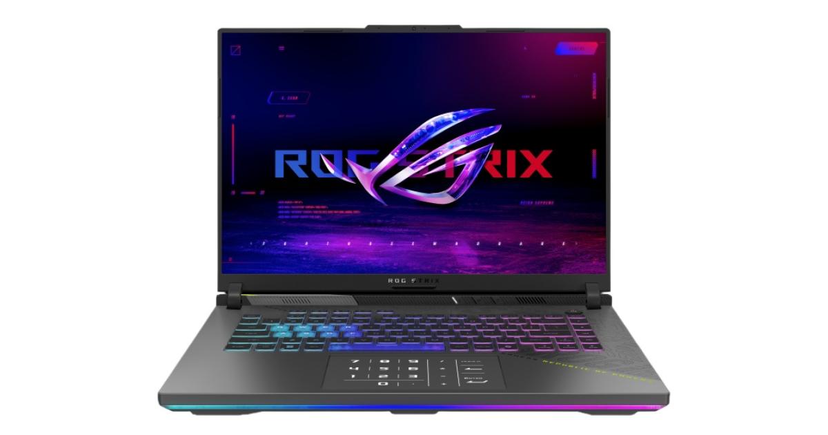 ASUS ROG Strix G16 (2025) G614 16" IPS 2.5K (2560 x 1600 WQXGA) @240Hz, AMD Ryzen 9 9955HX3D, Nvidia RTX 5070 Ti 12GB GDDR7, 32GB DDR5 RAM, 1TB M.2 PCIe NVMe Gen4 - Volt Green Gaming Laptop