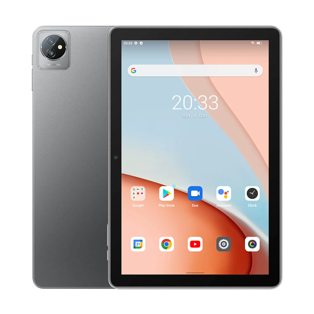 Blackview Tab 70 Tablet Unisoc Tiger T310 Octa Core – 12gb 4+8 Ram 64gb – 10.1 Inche Hd Ips (800x1280) 6580 Mah – Wi Fi Gray
