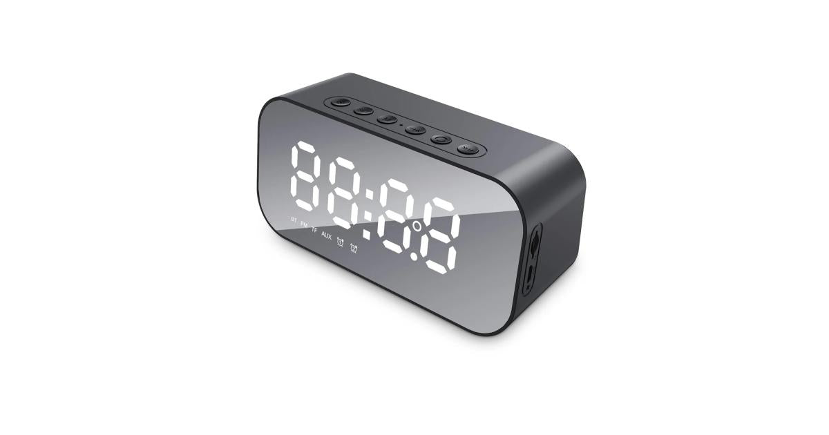 HAVIT M3 Bluetooth Speaker Alarm Clock Radio