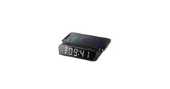 HAVIT W3031-BK 3-in-1 Wireless 15W Qi Charger with Alarm Clock – Black