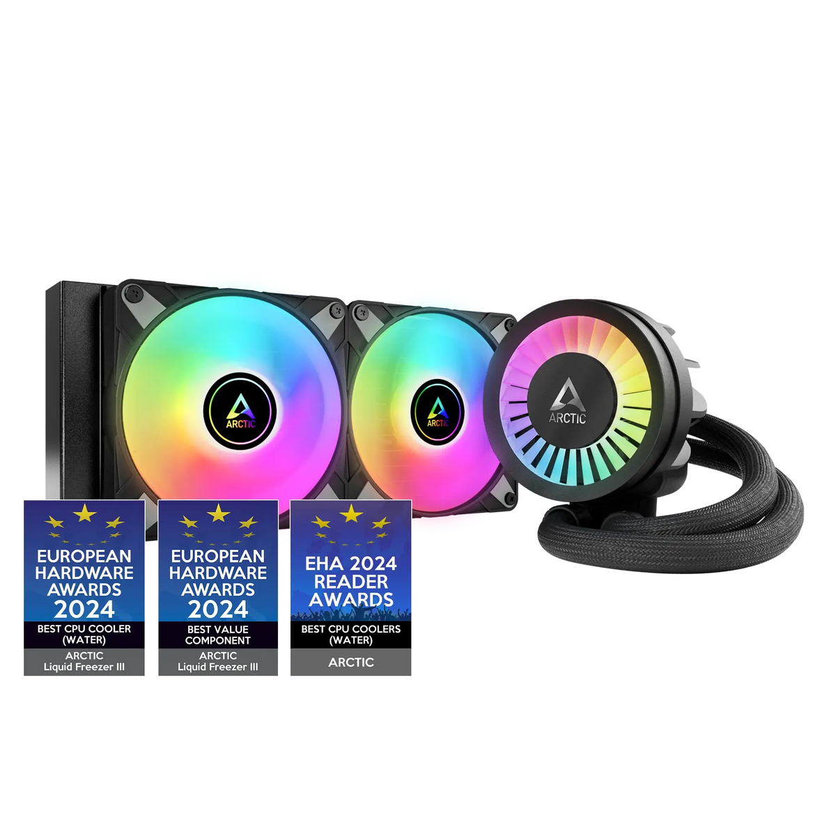 ARCTIC Liquid Freezer III 240 A-RGB All-in-One CPU LIQUID COOLER - BLACK