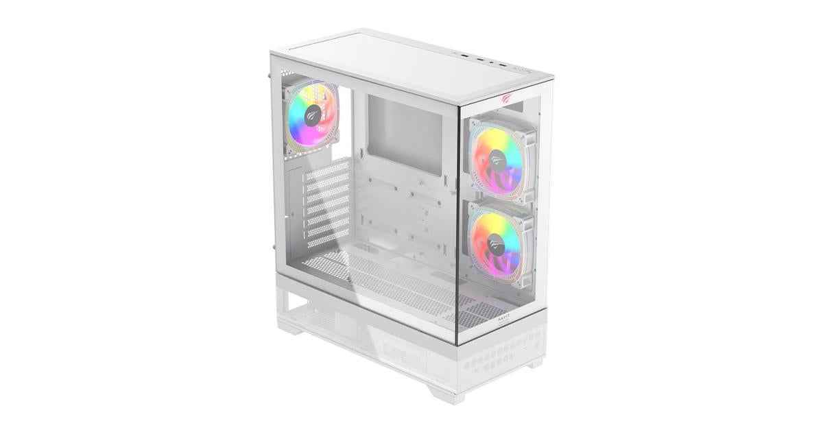 HAVIT CF925 RGB Tempered Glass Gaming Chassis