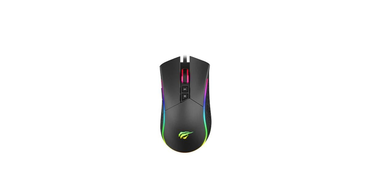 HAVIT RGB wired gaming mouse for computer setup