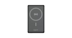 HAVIT PB5203 Magnetic Wireless Power Bank - 10, 000mAh 15W MagSafe Compatible PD 20W Black