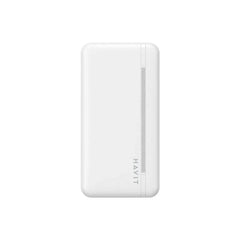 HAVIT PB89 Fast Charging Power Bank – 10,000mAh / 20,000mAh | PD 20W & 22.5W | Smart LED Display | White
