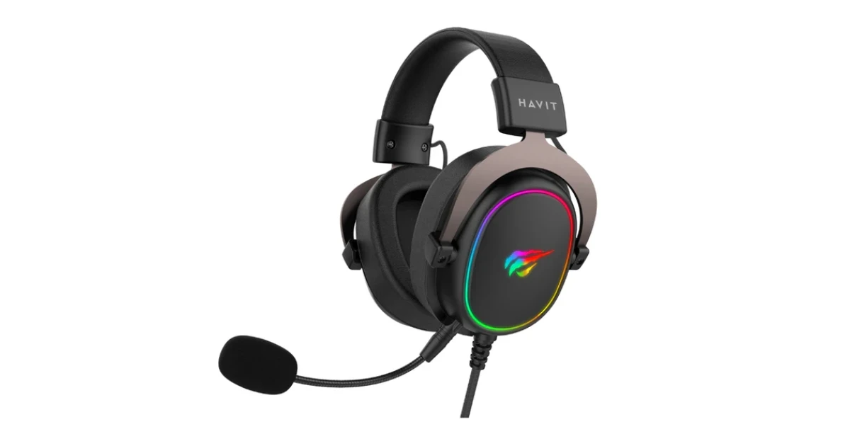 HAVIT H2002R USB Gaming Headset (Black & Ochre)