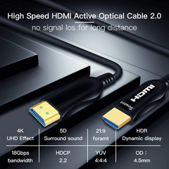 HAING Active Optic Fiber HDTV HDMI Cable 20M
