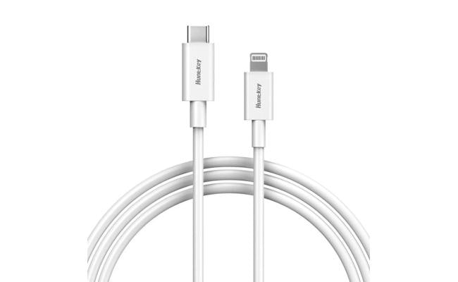 Huntkey Hkccl941203 Mfi Fast Charging Usb C To Lightning Cable 1.2m