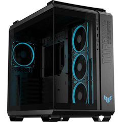 Asus Tuf Gt502 Horizon Argb Dual Chamber Design Independent Cooling Zones For The Cpu & Gpu W/ Pre Installed 4 Argb Fans Black