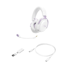 HyperX Cloud III S Wireless Gaming Headset – Lavender
