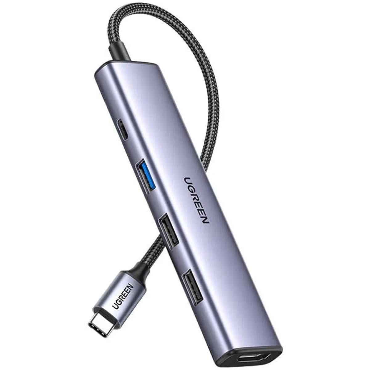 UGREEN CM478 USB-C to HDMI HUB Adapter, USB-A 3.0, 2x USB-A 2.0, PD | UGREEN CM478 |