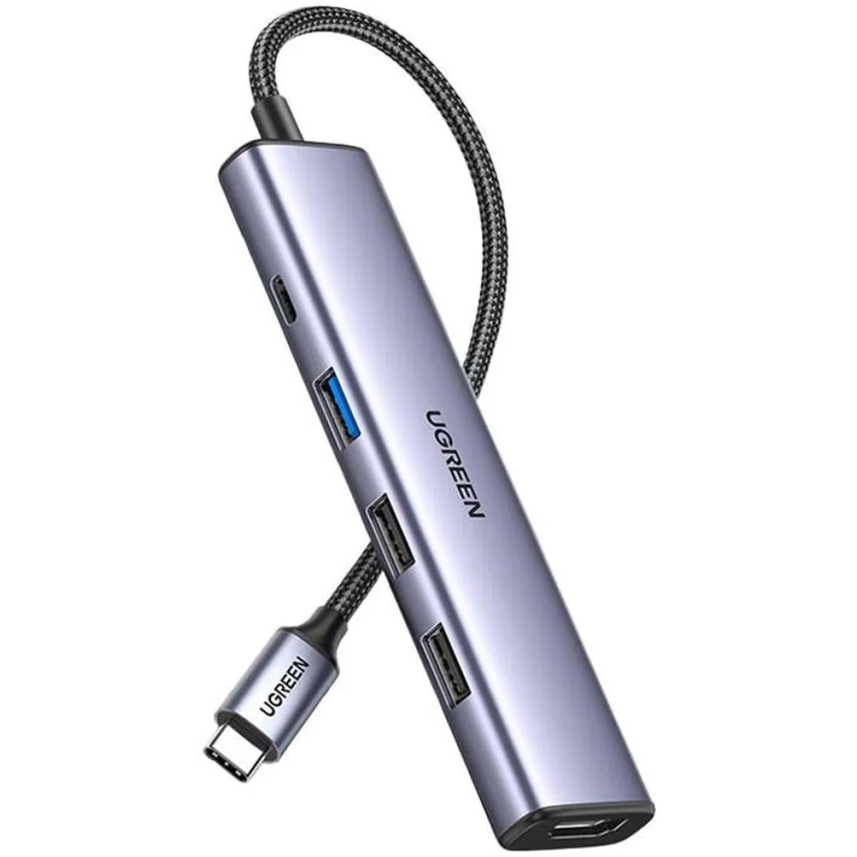 UGREEN CM478 USB-C to HDMI HUB Adapter, USB-A 3.0, 2x USB-A 2.0, PD | UGREEN CM478 |