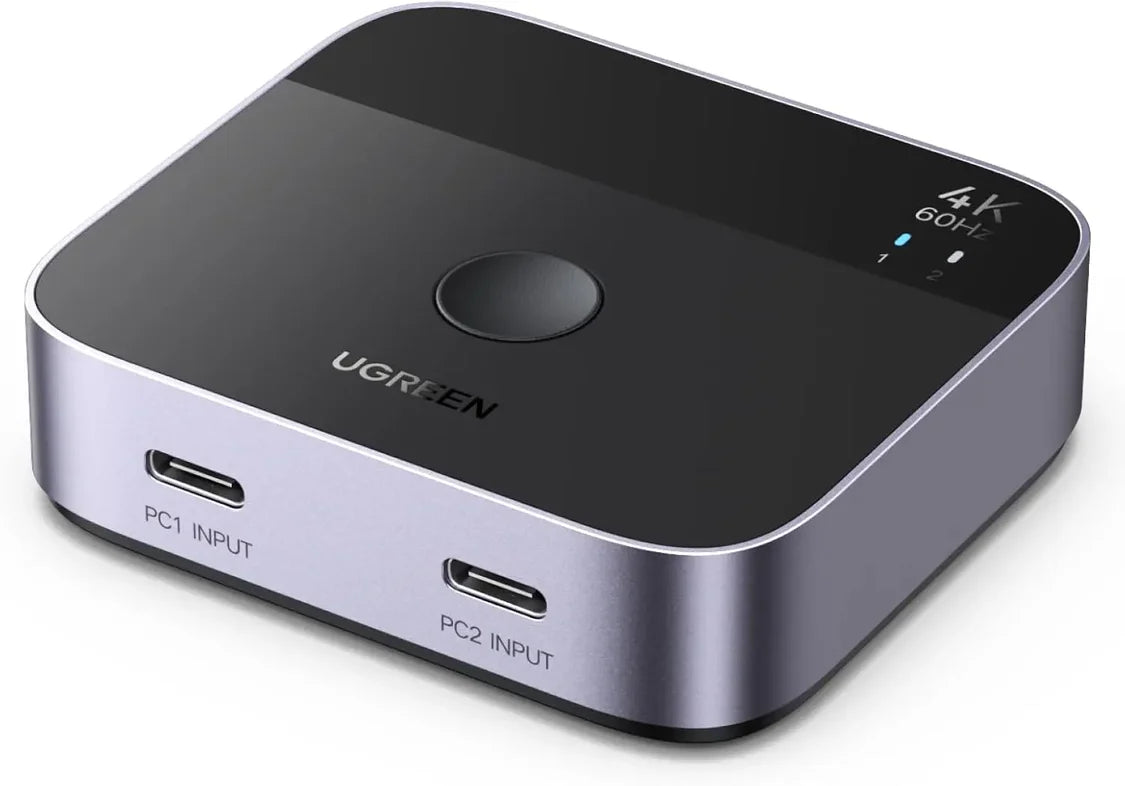 Ugreen 55451 2 Usb C Input To 1 Hdmi Output Switch 4k60hz