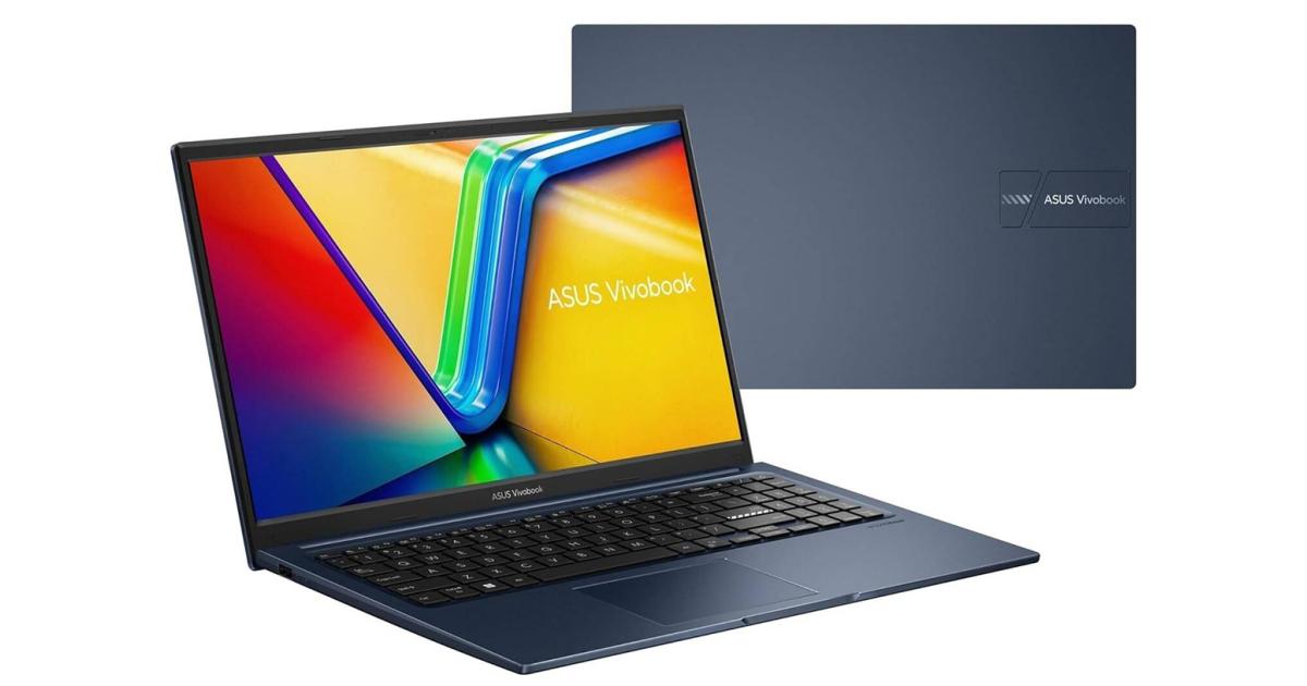 ASUS Vivobook 15, 15.6" FHD (1920 x 1080) IPS, Intel Corei7-13620H, Iris Xe Graphics , 16GB DDR4 RAM, 512GB M.2 PCIe NVMe - Quiet Blue, Home Or Business Laptop.