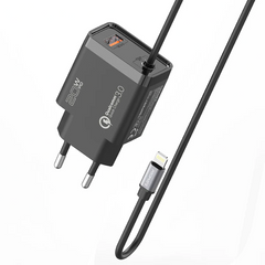 Promate ICharge-PDQC3 iPhone Wall Fast Charging 20W