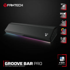 FANTECH BS162 Groove Bar Pro Portable Gaming Speaker (4 Connection Modes)