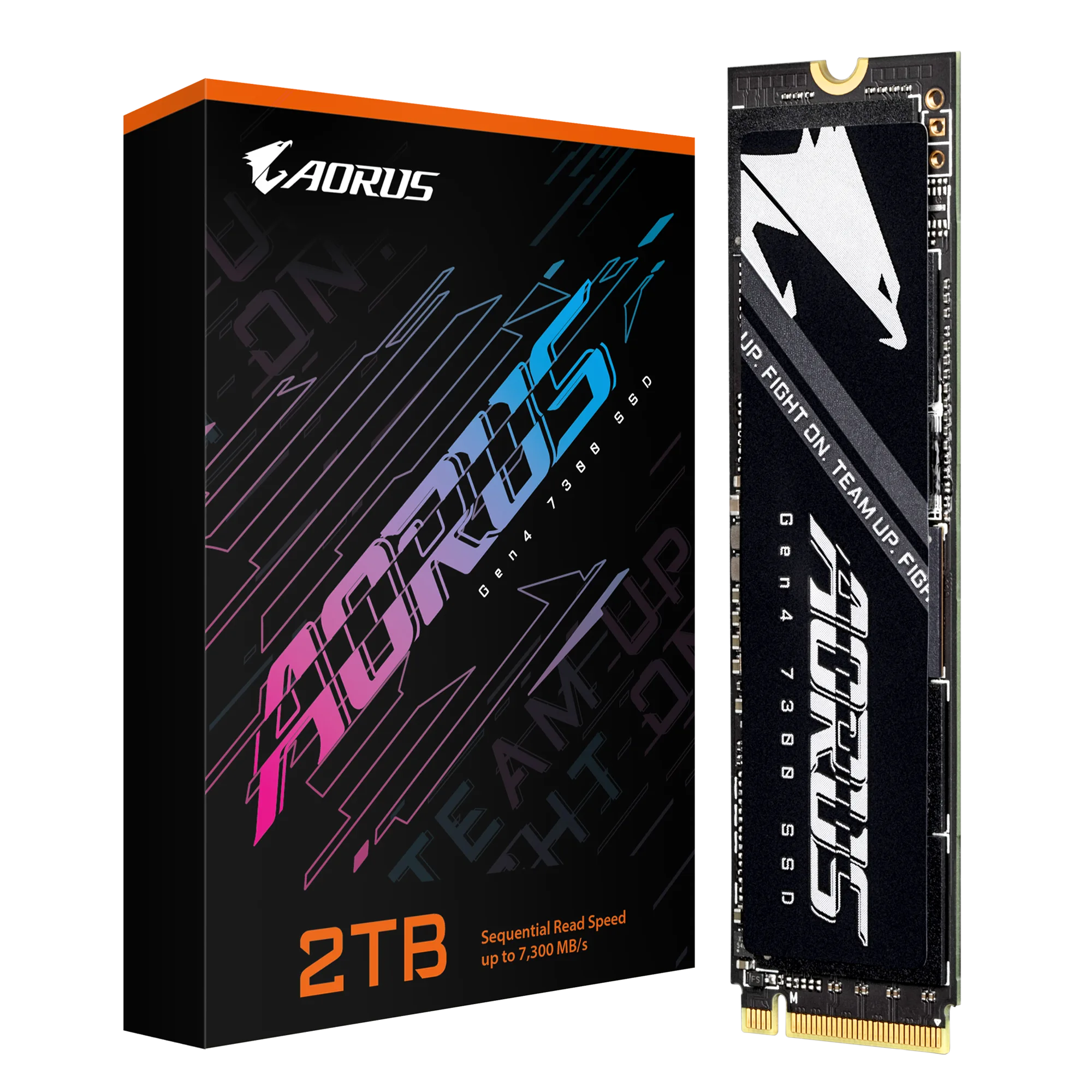 Gigabyte Aorus NVMe PCIe solid state drive for data storage