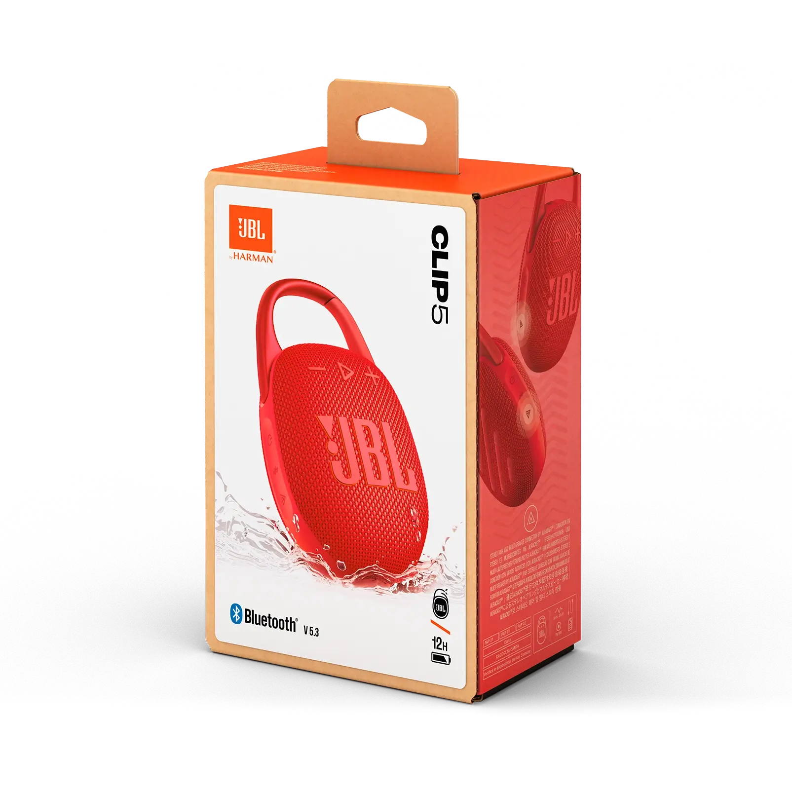 Jbl Clip 5 Portable Bluetooth Speaker Box Red Waterproof And Dustproof Jbl Clip 5 Portable Bluetooth Speaker Box Red Waterproof And Dustproof