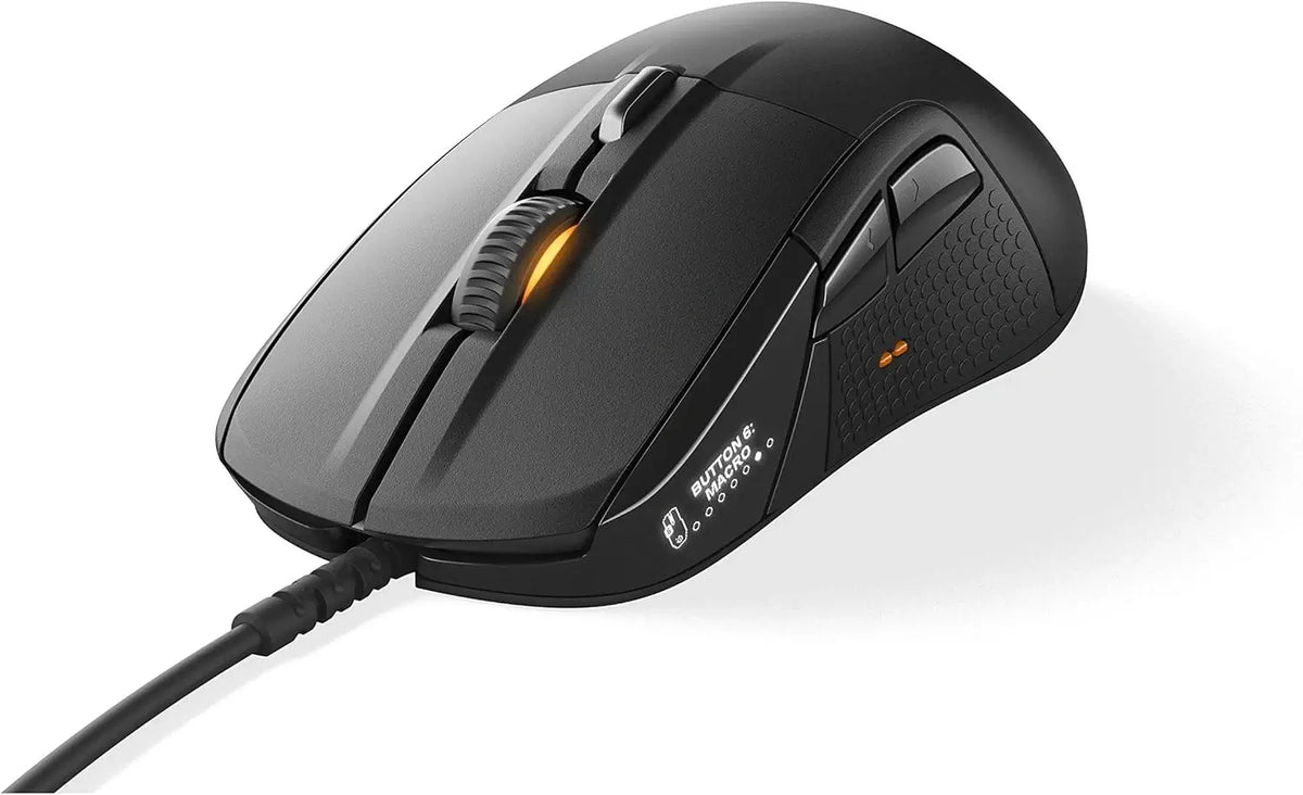 Steelseries Rival 710 Gaming Mouse Optical Sensor 12000 Cpi Oled Display Tactile Alerts Rgb Lighting