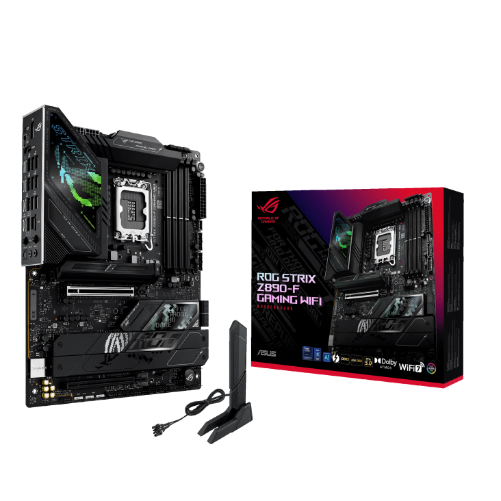 ASUS ROG STRIX Z890-F GAMING WIFI DDR5 LGA 1851 ATX Motherboard