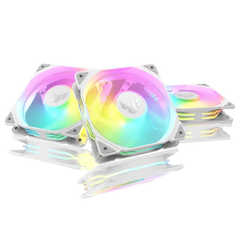 ASUS TUF Gaming TR120 ARGB Reverse Blade Fan. 120mm 3in1 Fan White