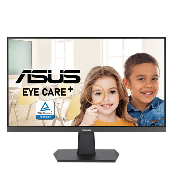 ASUS VA24EHF 24" FHD 100Hz Eye Care Gaming Monitor - Black