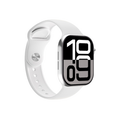 Green Lion Active 10 46MM Smart Watch Silver