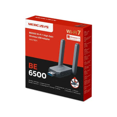 MERCUSYS MA37BEH BE6500 USB WIFI 7 DONGLE TRI-BAND WIFI HIGH-GAIN ADAPTER