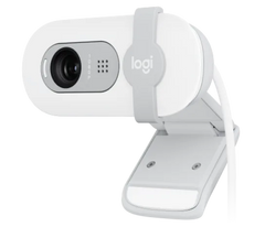 LOGITECH BRIO 100 1080p FULL HD WEBCAM for Meetings and Streaming - WHITE