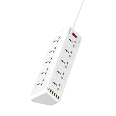 LDNIO SC10610 POWER STRIP 10 UNIVERSAL SOCKETS PD 20W FAST CHARGING SMART POWER CHARGING POWER EXTENSION