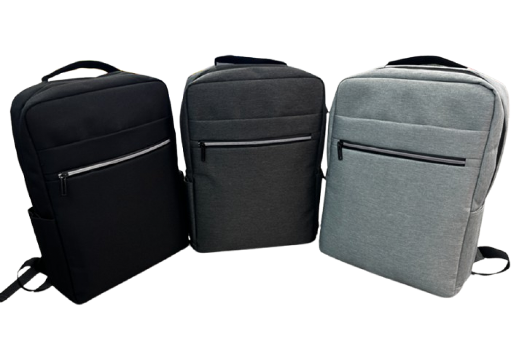 Laptop Backpack Up to 15.6" Laptops G160 Protective Case Water Resistant Exterior - Grey or Black