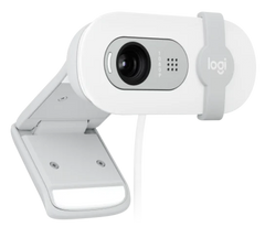 LOGITECH BRIO 100 1080p FULL HD WEBCAM for Meetings and Streaming - WHITE