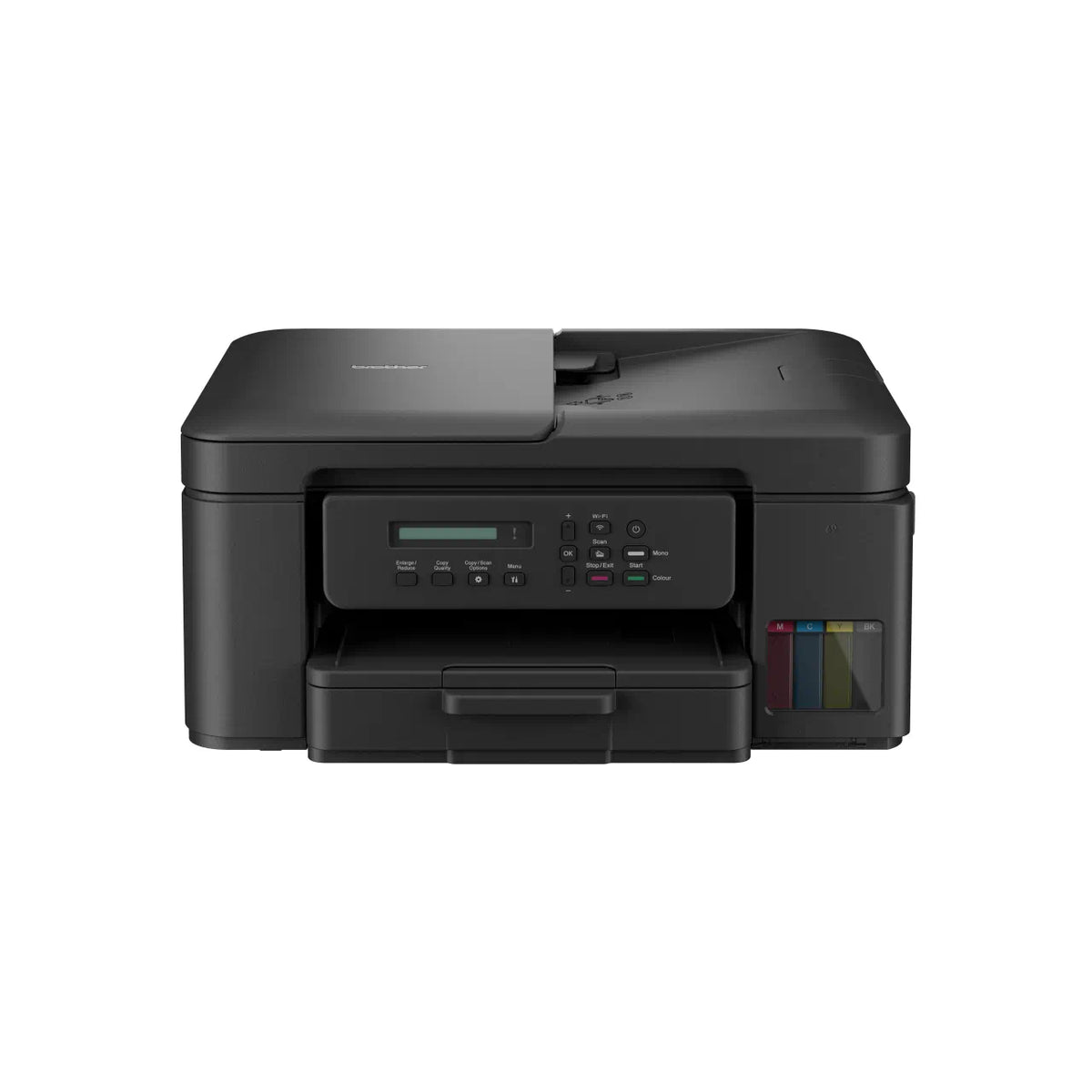 Brother Dcp T730dw All In One Ink Tank Wireless Color Printer Automatic Duplex Print Scan Adf