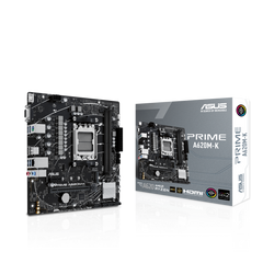 ASUS PRIME A620M-K mATX Motherboard, AMD AM5 Socket, AMD A620 Chipset, 2x DIMM DDR5