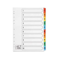 1-10 Plastic Dividers