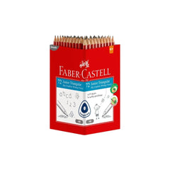 Faber Castell 72 Big Graphite Writing Pencil Triangular