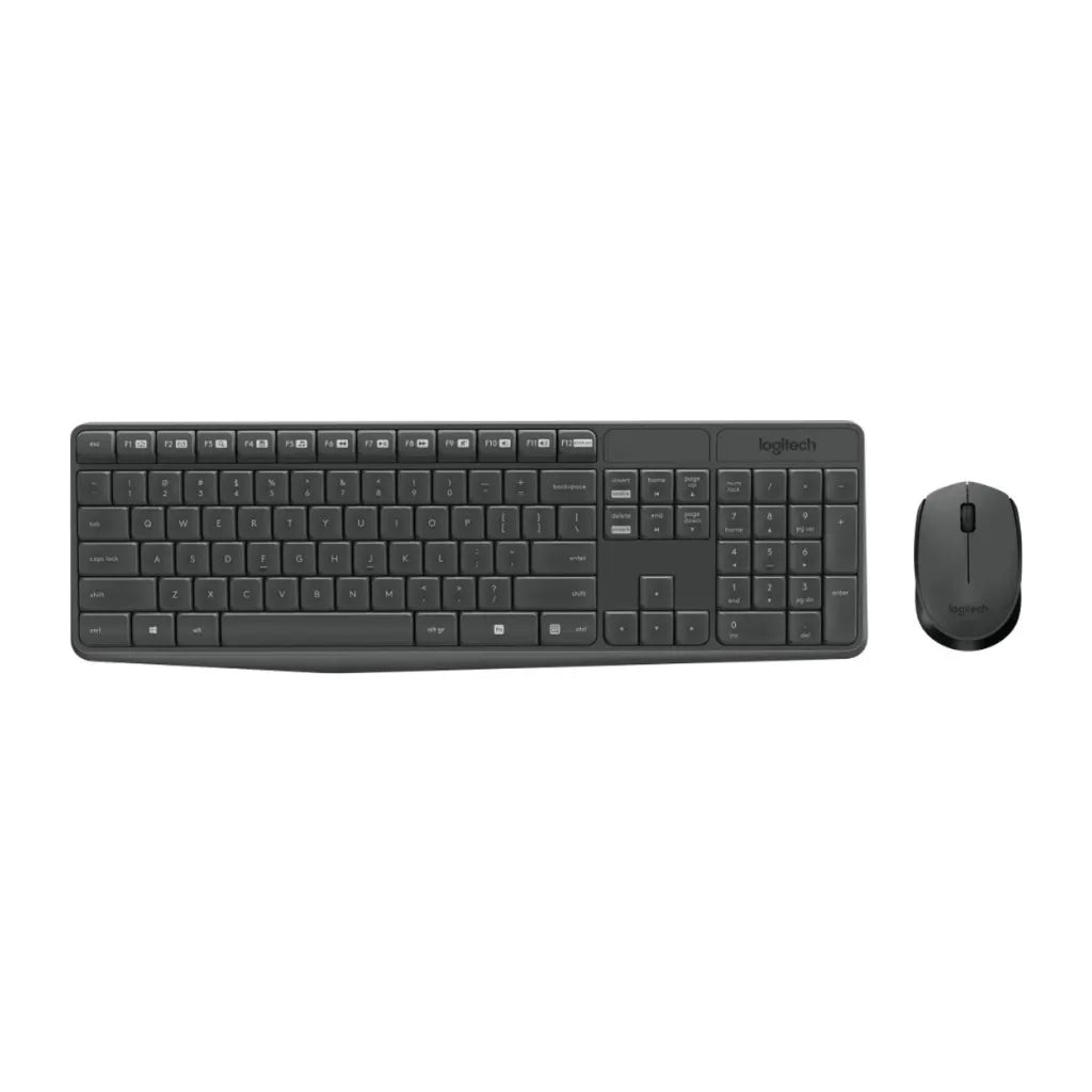 Logitech MK235 Wireless Keyboard & Mouse Combo 2in1 Wireless (2.4GHz)
