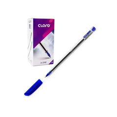 Claro A-One Pens Pack of 50, Blue