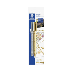 Staedtler Metallic Pen Gold and Silver