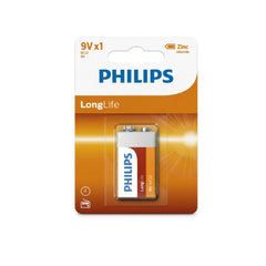 Philips Batteries Zinc 9V (1 Pack)
