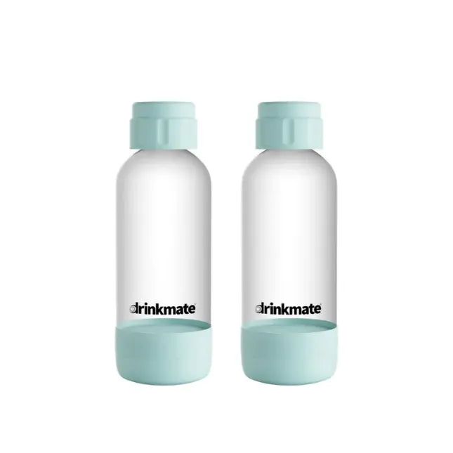 Drinkmate Bottle 1L Blue, Twin Pack