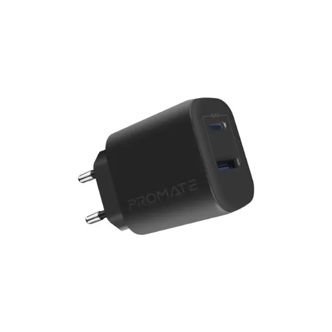 Promate BiPlug-2, Dual Port Charger