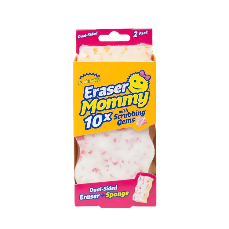 Scrub Daddy Eraser Mommy – Dual-Texture Cleaning Sponge