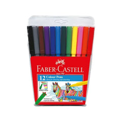 Faber Castell Fibre Tip Color Pen Pack of 12