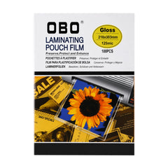 OBO Laminating Pouch A4 125C Packet of 100pcs
