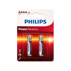 Philips Batteries Power Alkaline AAAA (2 Pack)